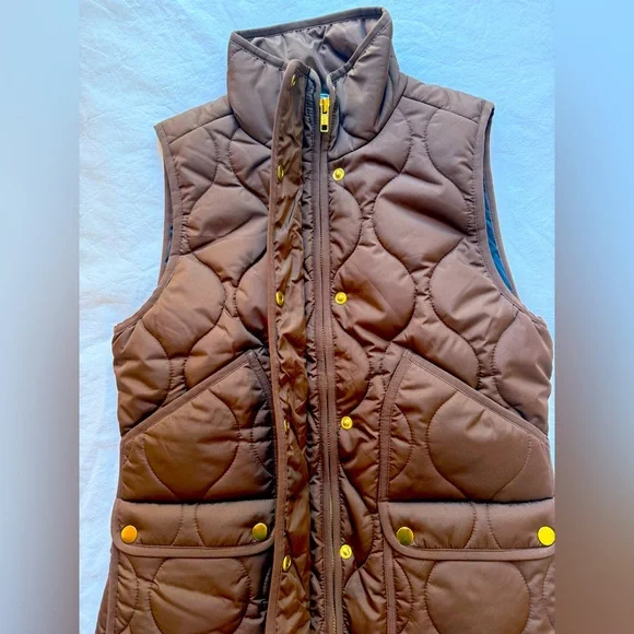 J. Crew Quilted Excursion Vest XXS - Picture 2 of 15